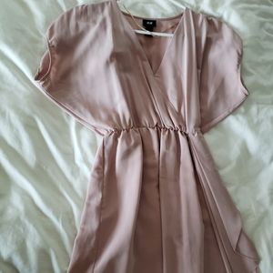 Flowy Dress pink, above the knee